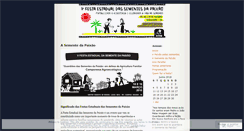 Desktop Screenshot of festasementedapaixao.wordpress.com