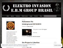 Tablet Screenshot of elektroinvasion.wordpress.com