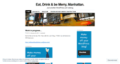 Desktop Screenshot of eatmanhattan.wordpress.com