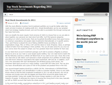 Tablet Screenshot of bestonlineinvestments201112.wordpress.com
