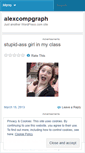 Mobile Screenshot of alexcompgraph.wordpress.com