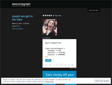Tablet Screenshot of alexcompgraph.wordpress.com