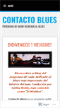 Mobile Screenshot of contactoblues.wordpress.com