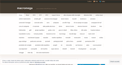 Desktop Screenshot of macromega.wordpress.com