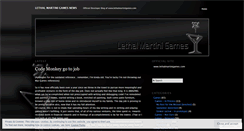 Desktop Screenshot of lethalmartinigames.wordpress.com