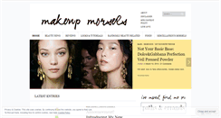 Desktop Screenshot of makeupmorsels.wordpress.com