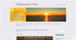 Desktop Screenshot of chaplynne.wordpress.com