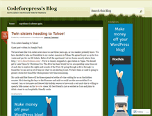 Tablet Screenshot of codeforepress.wordpress.com