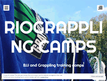 Tablet Screenshot of grapplingcamp.wordpress.com