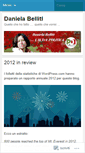 Mobile Screenshot of danielabelliti.wordpress.com