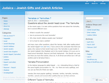 Tablet Screenshot of jewishjudaica.wordpress.com