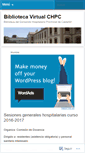 Mobile Screenshot of bibliochpc.wordpress.com