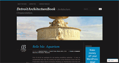 Desktop Screenshot of detroitarchitecturebook.wordpress.com