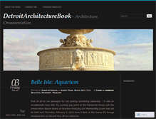 Tablet Screenshot of detroitarchitecturebook.wordpress.com