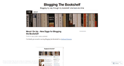 Desktop Screenshot of bloggingthebookshelf.wordpress.com