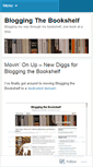 Mobile Screenshot of bloggingthebookshelf.wordpress.com