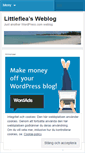 Mobile Screenshot of littleflea.wordpress.com