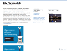 Tablet Screenshot of cityplanninglife.wordpress.com
