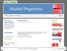 Tablet Screenshot of madridprogresista.wordpress.com