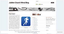 Desktop Screenshot of jubileechurchwirral.wordpress.com