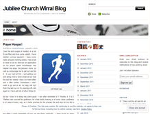 Tablet Screenshot of jubileechurchwirral.wordpress.com