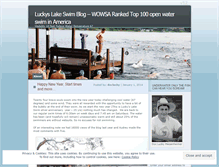 Tablet Screenshot of luckyslakeswimblog.wordpress.com