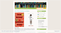 Desktop Screenshot of literarytransgressions.wordpress.com