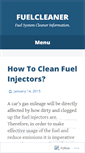 Mobile Screenshot of fuelcleaner.wordpress.com