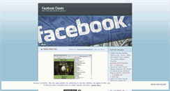 Desktop Screenshot of facebcheats.wordpress.com