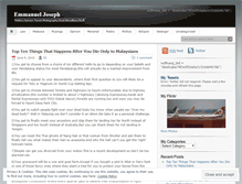 Tablet Screenshot of emmanuelj.wordpress.com