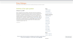 Desktop Screenshot of pratodialogue.wordpress.com