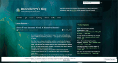 Desktop Screenshot of imnewhere72.wordpress.com