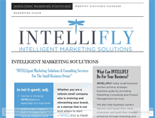 Tablet Screenshot of intellifly.wordpress.com