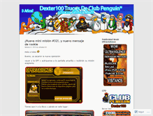 Tablet Screenshot of dexter100.wordpress.com