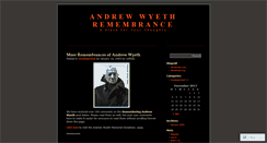 Desktop Screenshot of andrewwyeth.wordpress.com