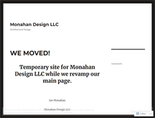 Tablet Screenshot of monahandesign.wordpress.com