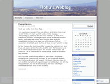 Tablet Screenshot of flohu.wordpress.com