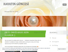 Tablet Screenshot of hayatinguncesi.wordpress.com