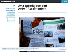 Tablet Screenshot of marianaintheworld.wordpress.com