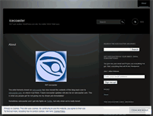 Tablet Screenshot of icecoaster.wordpress.com