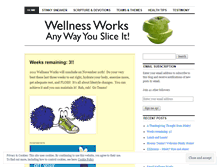 Tablet Screenshot of jfwellnessworks.wordpress.com