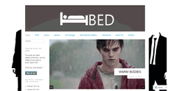 Desktop Screenshot of bedmagazine.wordpress.com