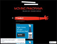 Tablet Screenshot of movingpanorama.wordpress.com