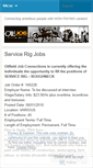 Mobile Screenshot of oilfieldjobconnections.wordpress.com