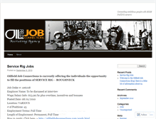 Tablet Screenshot of oilfieldjobconnections.wordpress.com