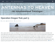 Tablet Screenshot of antennastoheaven.wordpress.com