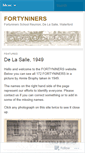 Mobile Screenshot of fortyniners.wordpress.com