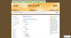 Desktop Screenshot of cpselemtech.wordpress.com
