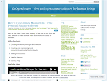 Tablet Screenshot of goopensource.wordpress.com