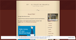 Desktop Screenshot of francafilet.wordpress.com